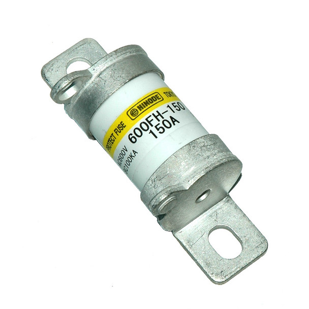 Hinode 600FH-150 Cylindrical Fast Acting Fuse, 600V AC/DC, 150A