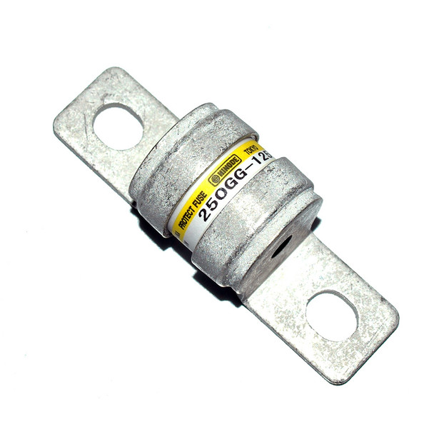Hinode 250GG-125 Cylindrical Fast Acting Fuse, 250V AC/DC, 125A