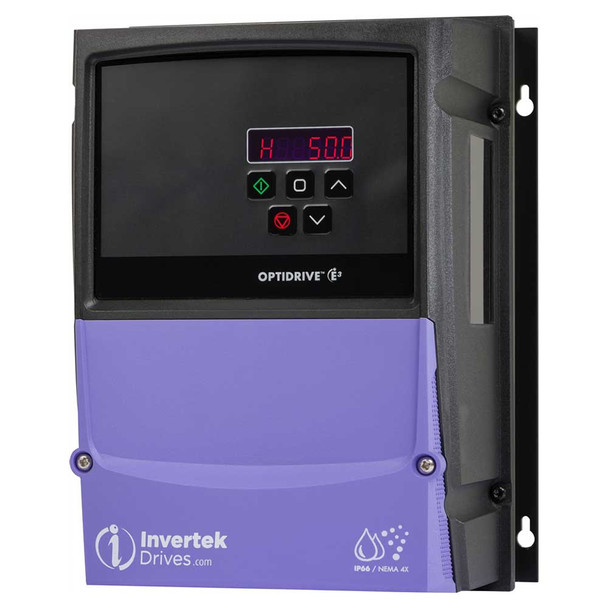 OptiDrive ODE-3-220105-1F4Y-01 Variable Frequency Drive, 10.5A 1.1 kW