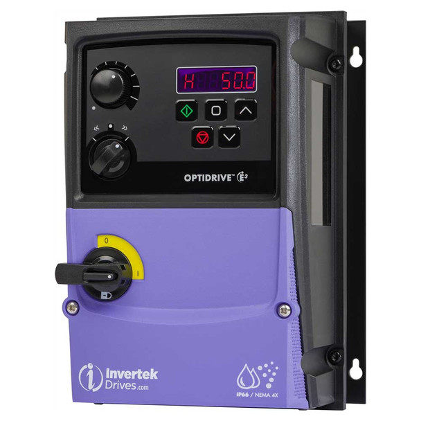 OptiDrive ODE-3-110043-101A Variable Frequency Drive, 4.3A 0.75 kW