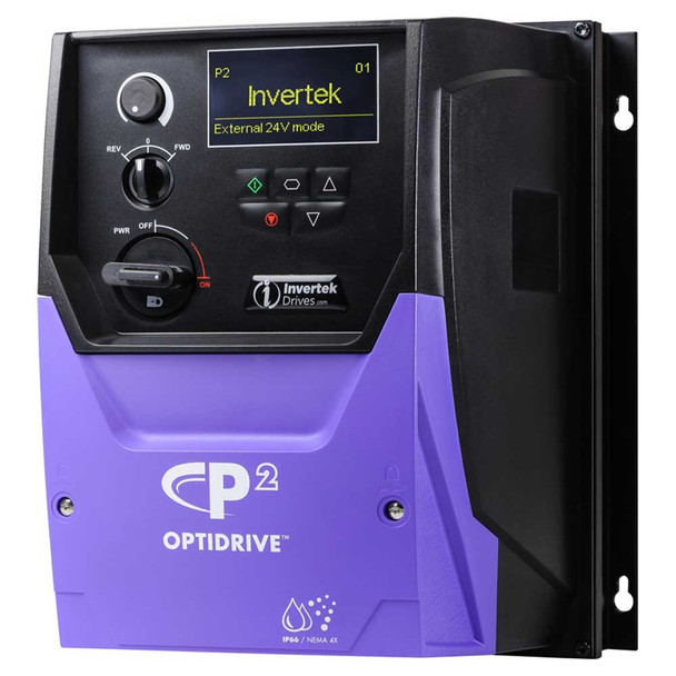 OptiDrive ODP-2-24030-3HF4Y-TN Variable Frequency Drive, 5.8A 2.2 kW