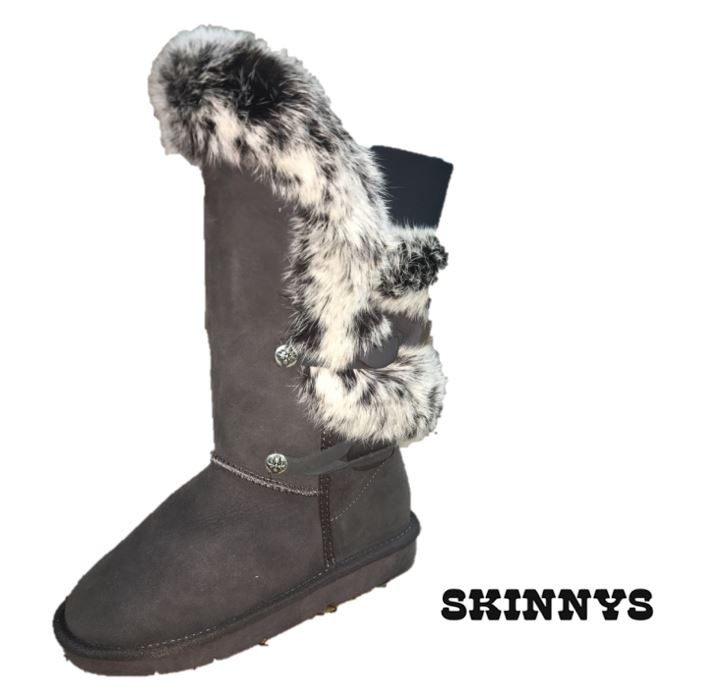 Rabbit Fur Boots