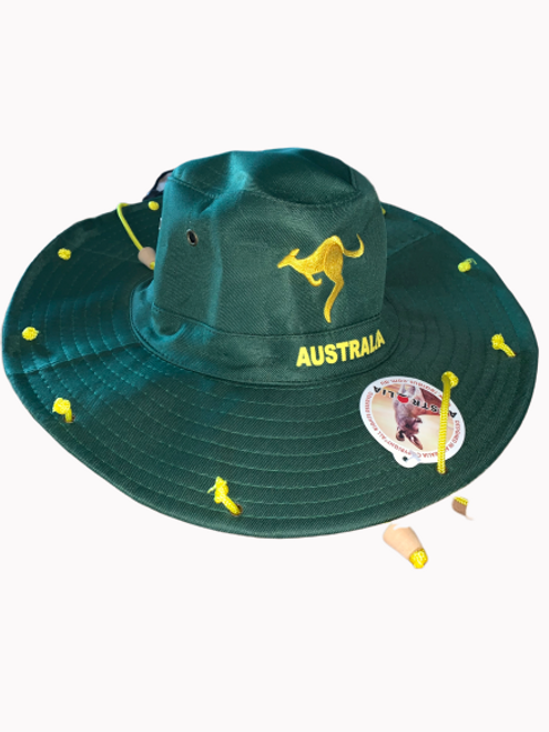 Australiana Cork Hat- Green 