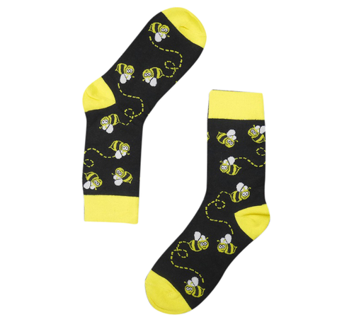 Bee Socks (Black & Yellow)