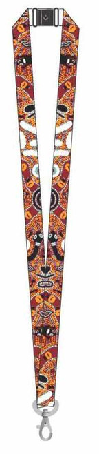 Aboriginal Lanyard - Bush Tucker Tan