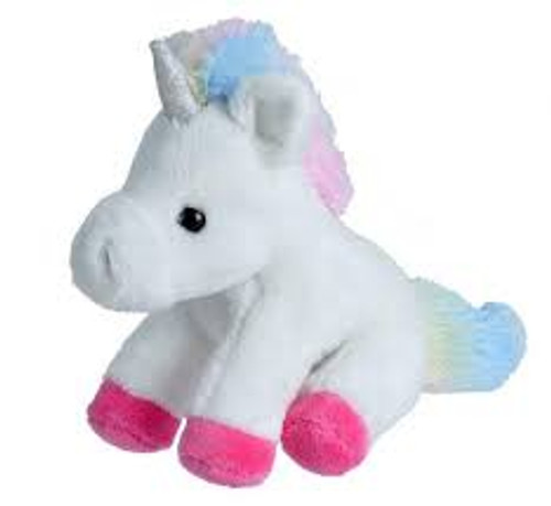 Pocketkins Unicorn White 5"