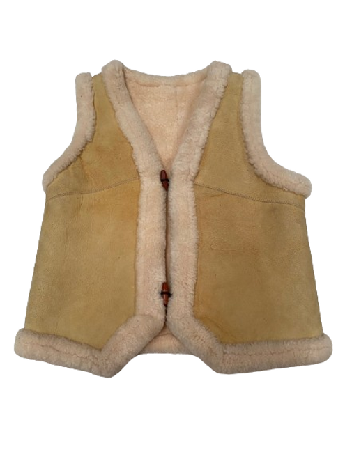 Natural Two Toggle Vest (Clearance)