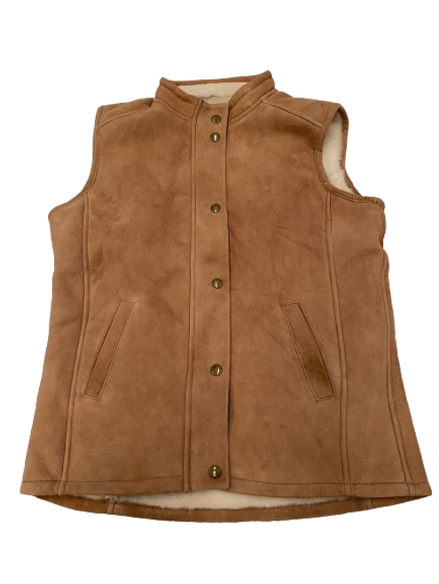 Chestnut Front Stud Vest (Clearance)