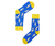 Cockatoo Socks (Blue and Yellow)