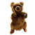 Puppet Brown Bear 33cm H