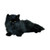 "Onyx" Black Cat 13" Lying (D)