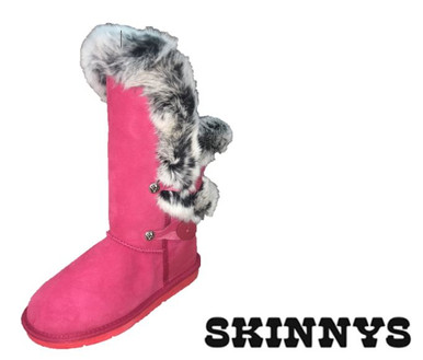 Rabbit Fur Boots