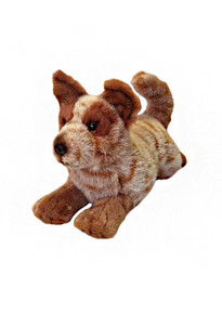 "Flame" Red Cattle Dog 28cm Floppy, Red