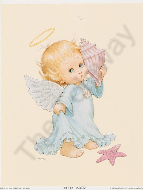 Sea Shell Angel (8x10)