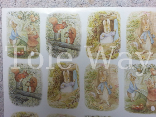 Beatrix Potter Story sheet (22x28)