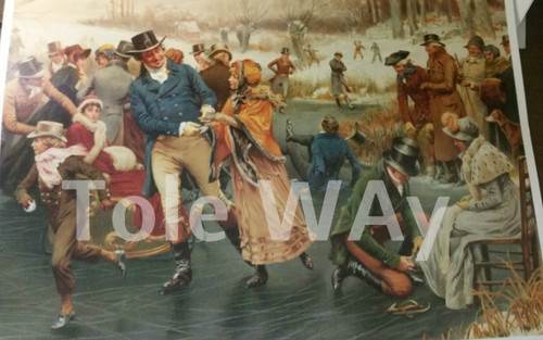 The Skating Pond (11x14)