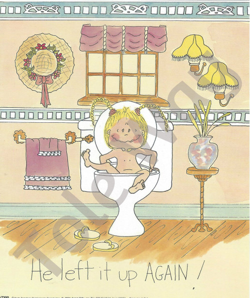 He Left It Up Again! (8x10)