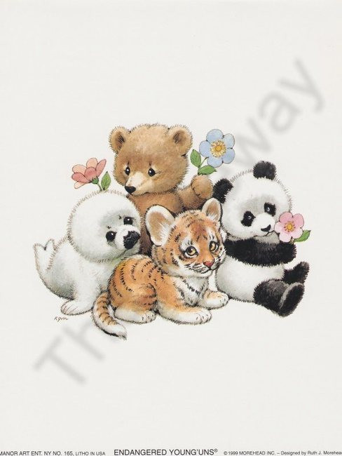 Endangered Young’Uns (6x8)