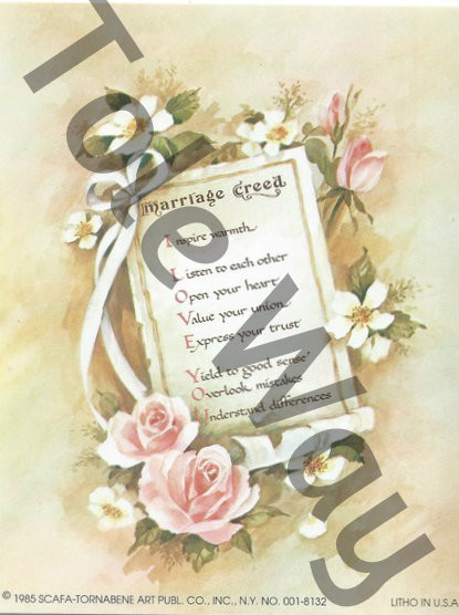 Marriage Creed (4x5)