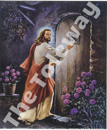 Jesus Knocking (16x20)