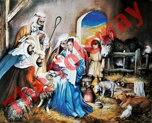 Visit of the Shepherds (16x20)