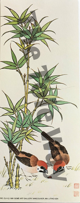 Birds and Bamboo (4x10)