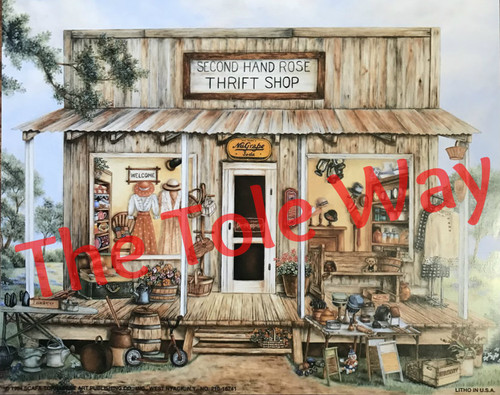 Second Hand Rose Thrift Shop (8x10)
