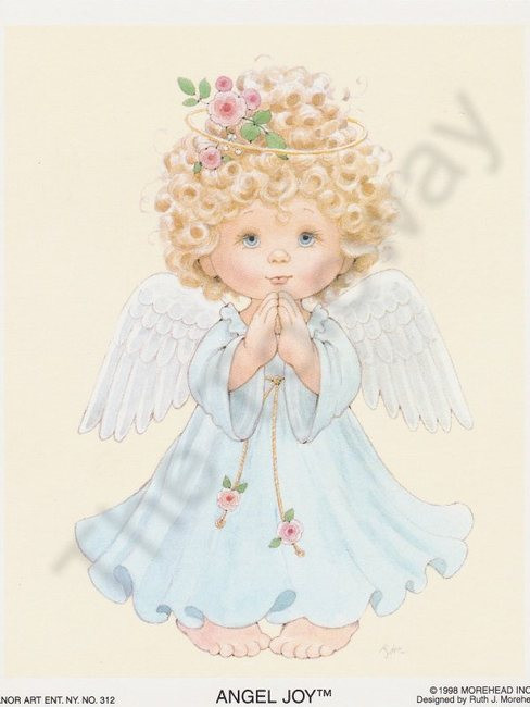 Angel Praying (4x5)