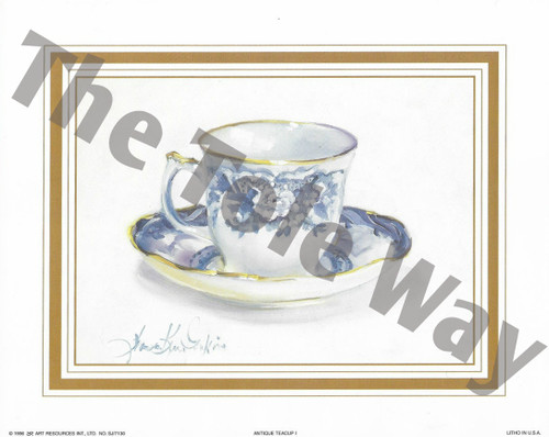 Antique Tea Cup (8x10)