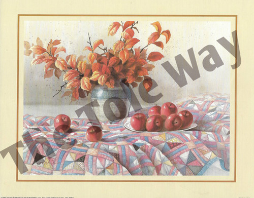 Foliage and Apples (8x10)