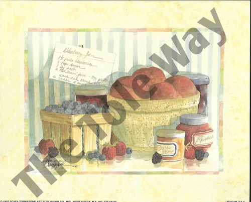 Blueberry Jam (8x10)