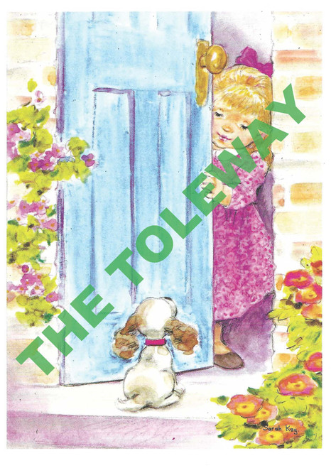 Welcome Puppy  (5x7)