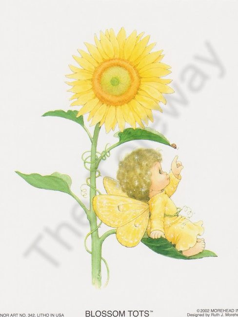 Sunflower Fairy (4x5)
