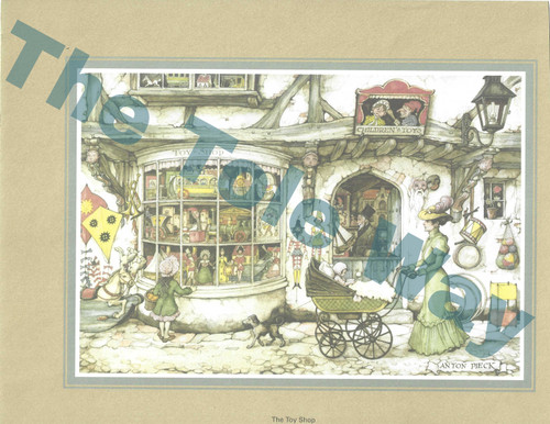 The Toy Shop (9x12)(w/out borders 6x9)