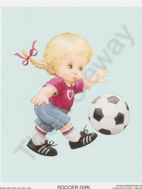 Soccer Girl (4x5)