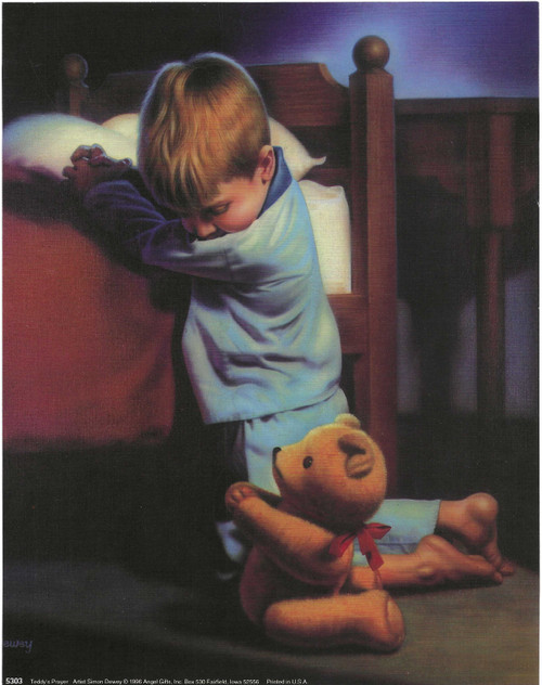 Teddy's Prayer (8x10)