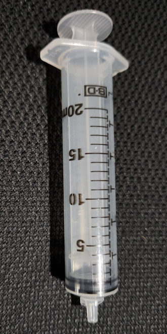 Syringe for silicone