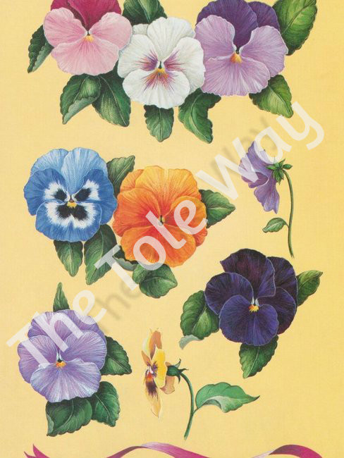 Pansies by Reina 2 (card sheet)