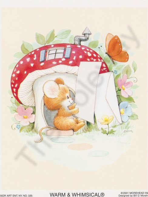 Warm and Whimsical - Mouse (4x5)
