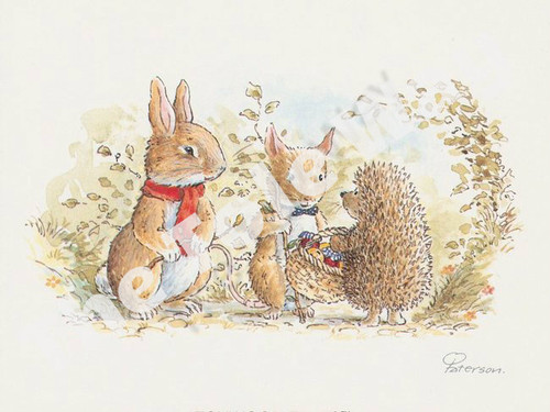 Off to Grandpa's (4.5x5.5)