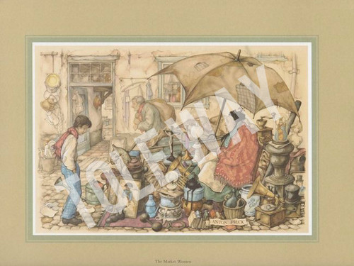 The Market Women (9x12-picture is 6x9)