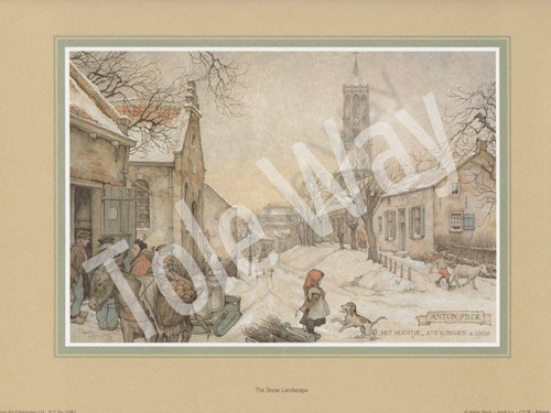 The Snow Landscape (9x12)