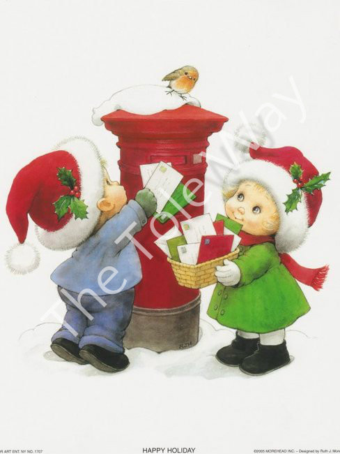 Happy Holiday Mailing Christmas Cards (8x10)