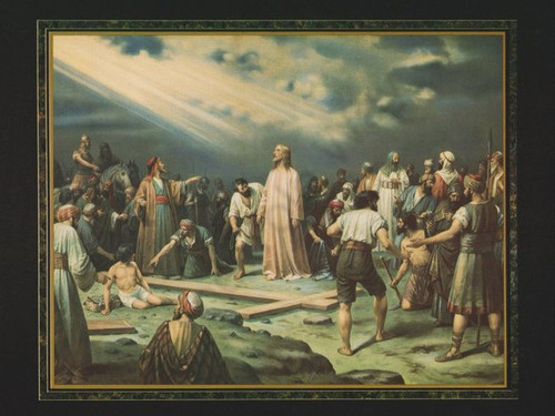 Jesus at the Cross (8x10)