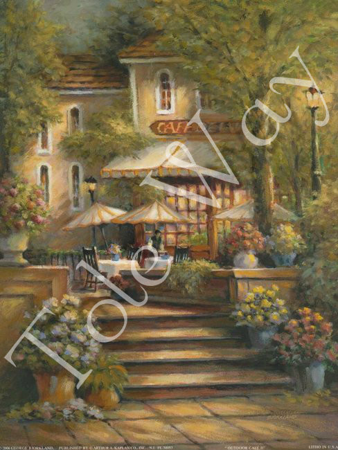 Outdoor Cafe II (16x20)