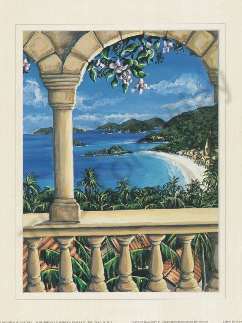 Havana Balcony I (8x10)