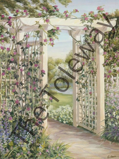 Garden Entrance I (8x10)