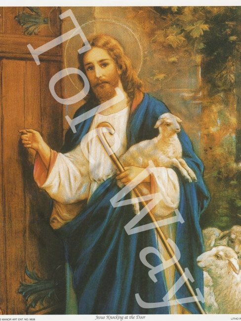 Jesus Knocking At The Door (8x10)