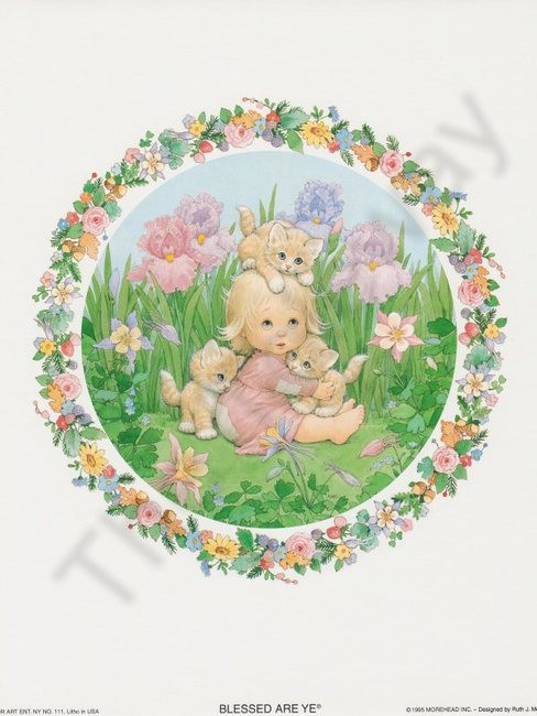 Garden Kittens by Morehead