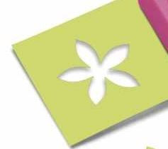 Starflower punch (1 5/8 inch)